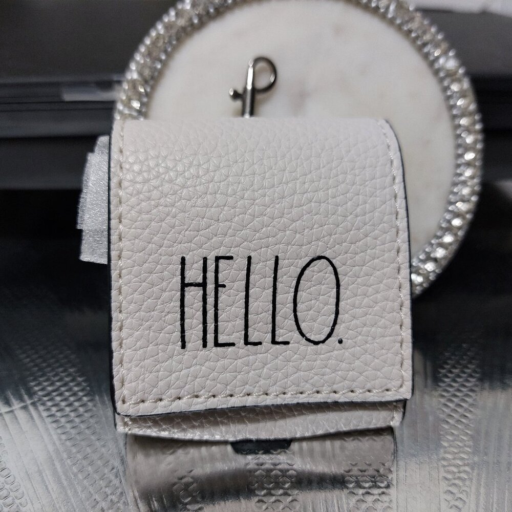 Mini Clip On Charm Keychain Handbag Clip Anywhere HELLO Mini Bag Coin Purse